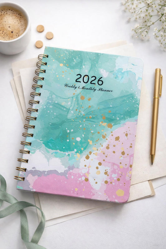2026 Weekly & Monthly A5 Planner