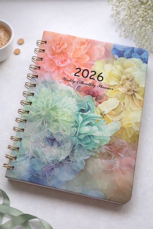 2026 Weekly & Monthly A5 Planner
